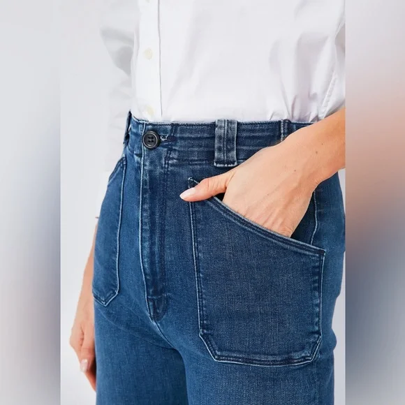 Mother The Elbow Grease Roller Sneak Jeans